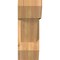 Ekena Millwork Traditional Slat Smooth Bracket w/ Offset Brace, Western Red Cedar, 7 1/2"W x 20"D x 20"H BKT0806X20X20TRA06SWR - alternate 2